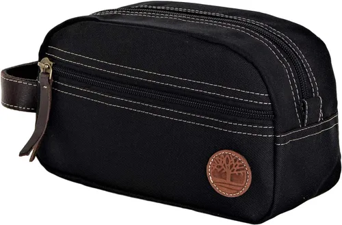 Miniatura 3 de Timberland Men's Toiletry Bag Canvas Travel Kit Organizer Negro