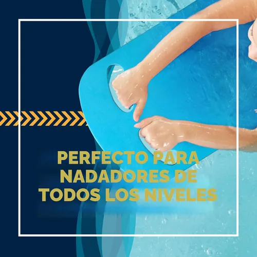 Miniatura 6 de Sunlite Sports Swimming Kickboard - One Size Fits All - A Great Training Aid for Children and Adults 2) Estándar Ergo Azul