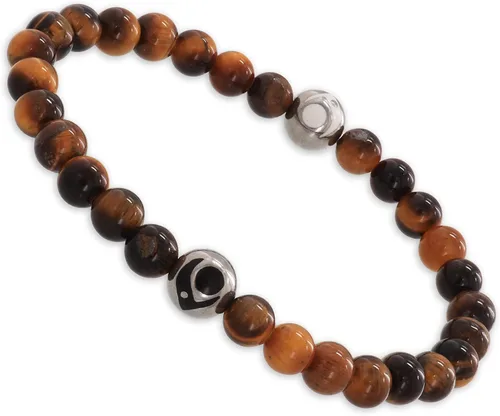Lokai Gemstone Beaded Bracelet for Women & Men, Stone & Metal Collection - Crystal & Gemstone Jewelry Fashion Bracelet Slides-On for Comfortable Fit