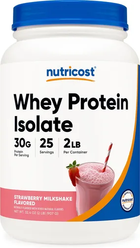 Miniatura 23 de Nutricost Polvo aislado de proteína de suero (vainilla) 2LBS