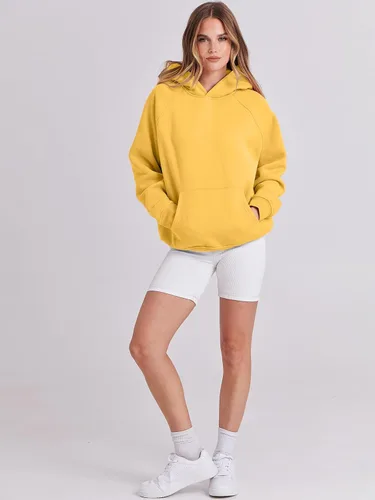 Miniatura 93 de ANRABESS - Sudaderas con capucha para mujer, sobre talla, de vellón de manga larga, modelo de 2024, para otoño