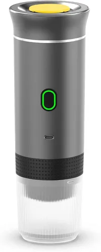 Bewinner Cafetera de café espresso portátil para viajes, cafeteras eléctricas de 12 V para camping, cafetera automática para autocaravana,