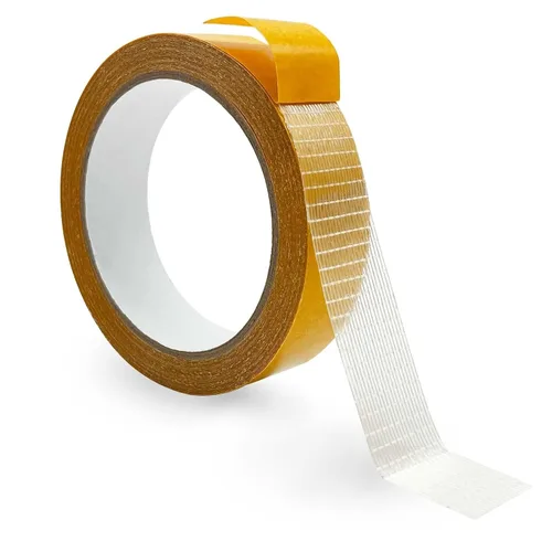 WENSSKKU Cinta de tela extra fuerte de doble cara, 1 pulgada x 33 pies (32.8 ft), resistente para ropa y alfombra, alta adherencia, ideal para
