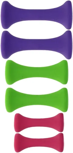 Miniatura 2 de Juego de pesas de mano para fitness, 6 piezas, 2 libras, 3 libras, 5 libras, equipo de culturismo para mujeres, ejercicio, pesas de gimnasio