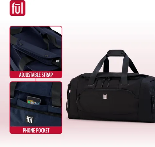 Miniatura 3 de FUL Tactics 22 Inch Duffel Bag, Siege Small Travel Carry on Luggage with Handles and Shoulder Strap
