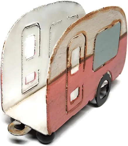 Miniatura 3 de Liphontcta - Servilletero de metal para campista, diseño vintage
