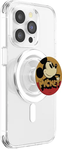 Miniatura 3 de Disney Mickey y sus amigos Mickey Sepia Retrato PopSockets MagSafe PopGrip para iPhone