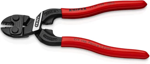 Miniatura 3 de Herramientas KNIPEX - Cortador de pernos compacto CoBolt S con hoja con muesca (71 31 160), de 6 pulgadas - 7131160