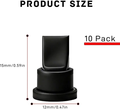 Miniatura 2 de Paquete de 10 válvulas de pico de pato de repuesto para piezas de válvula Sloan Flush Compatible con Flushmate Serie 503 y 504, válvula de retención