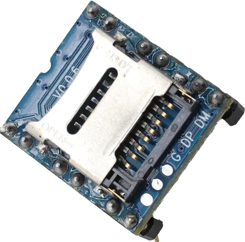 DEVMO Reproductor de audio U-Disk TF Tarjeta Micro SD Módulo de voz MP3 Sonido WTV020-SD Compatible con Ar-duino PIC 2560 UNO R3