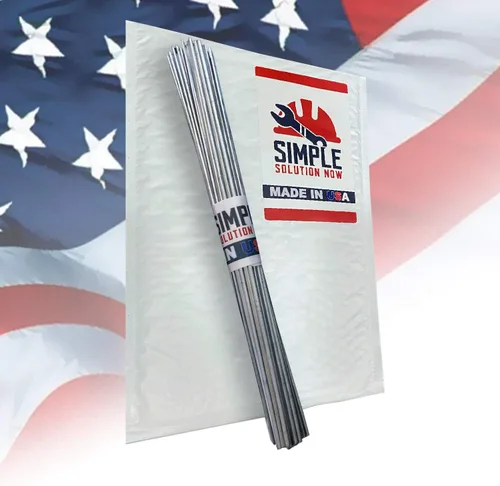 Barras de soldadura simples hechas en Estados Unidos con solución simple ahora – Varillas de soldadura de aluminio/soldadura – Haz que tu reparación