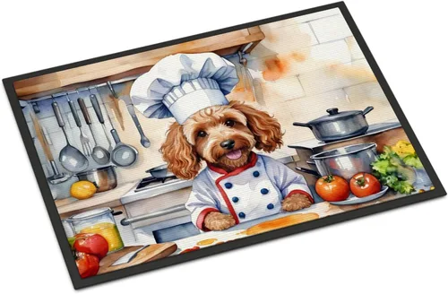 Miniatura 129 de Caroline's Treasures DAC6179MAT Affenpinscher - Tapete para puerta delantera, para interiores y exteriores, para entrada, antideslizante, lavable