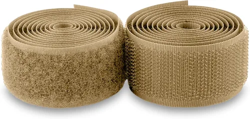 Miniatura 53 de Cinta de gancho y bucle de 4 pulgadas de ancho, verde follaje, para coser, no adhesiva, de 1 yarda de largo, cinta de gancho y bucle de nylon verde