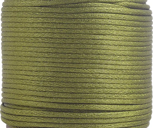 Miniatura 104 de KONMAY 80 Yardas 1.0mm Cordón Rattail de Nylon Satén Seda Trim Hilo para Cuentas para Nudos Chinos, Kumihimo, Trabajo con Cuentas, Macramé, 2-Azul