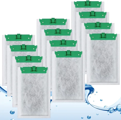 Miniatura 7 de Cartucho de filtro de acuario compatible con filtros de alimentación Tetra Whisper Bio-Bag, cartuchos de filtro de repuesto para cartuchos Tetra