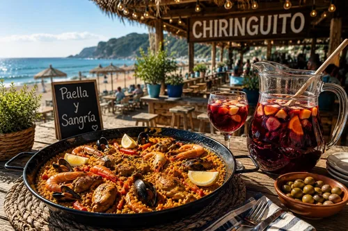 Miniatura 2 de Garcima Paella de acero esmaltado de 18 pulgadas, 18.1 in