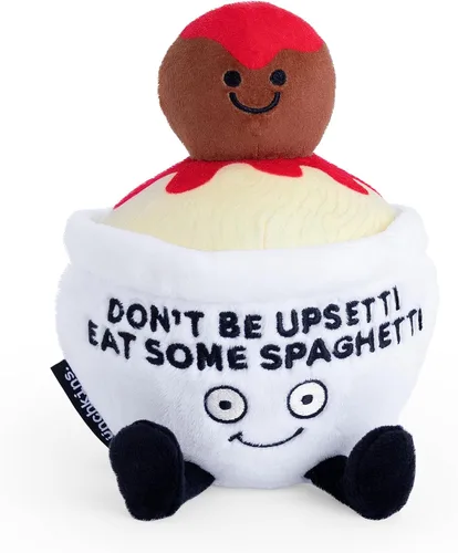Miniatura 23 de Punchkins Peluche de queso a la parrilla, no es fácil ser cursi, lindo queso a la parrilla, regalo tonto, juguete de peluche de comida para regalar