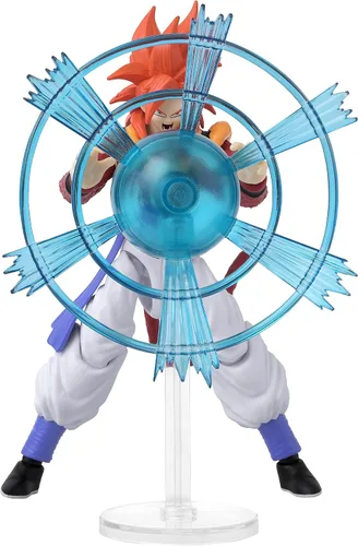 Miniatura 6 de Dragon Ball Super - Figura de acción y set de accesorios Dragon Stars Power Up Pack, Gogeta Super Saiyan 4, Bandai Namco