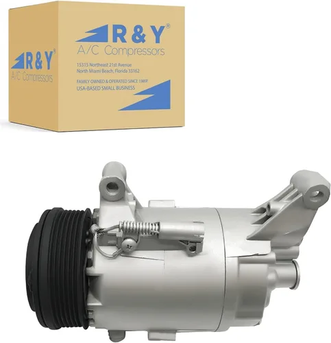 Compresor de CA RYC y embrague de A/C IG275 (se adapta a Mini Cooper 1.6L 2002, 2003, 2004, 2005, 2006)