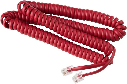 Miniatura 12 de iSoHo Phones: Cable de teléfono para teléfono fijo – sin problemas, cable de línea terrestre rizado para teléfono – fácil de usar + excelente Negro