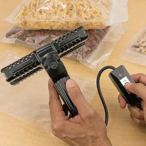 Miniatura 4 de Sellador térmico portátil de mano de 6 "(modelo KF-150CST) para bolsas de Mylar para almacenamiento de alimentos a largo plazo
