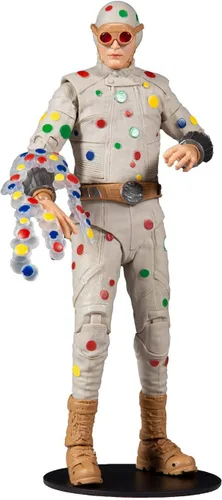 Miniatura 3 de McFarlane Toys DC Multiverse Polka Dot Man (The Suicide Squad) Figura de acción de 7 pulgadas con pieza de tiburón rey Build-A y accesorios