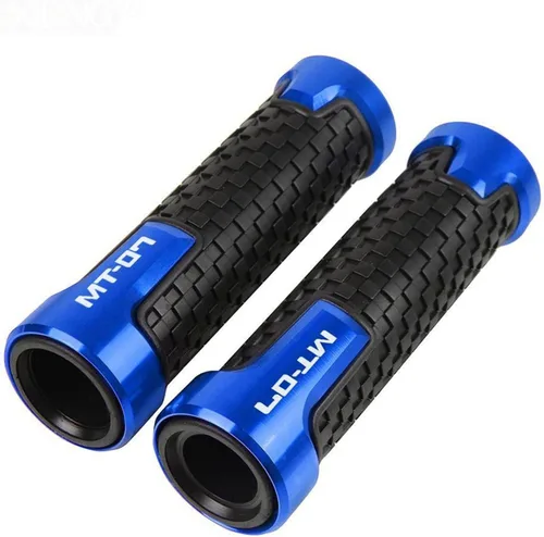Miniatura 12 de 7/8 ''0.866 in motocicleta goma mano agarre barra manillar para Yamaha MT07 FZ07 Mt-07 Fz-07 2014 2015 2016 2017 2018 2019