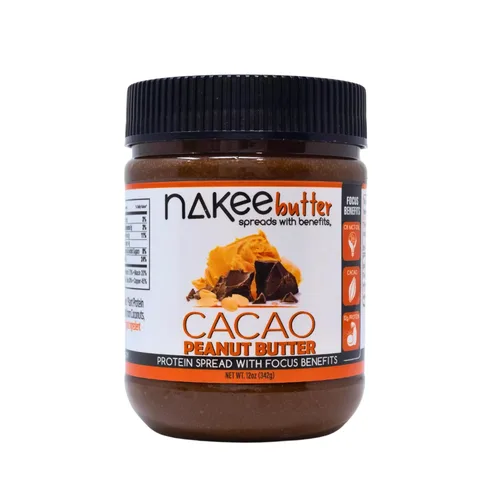 Miniatura 10 de Nakee Butter: Mantequilla vegana de girasol de arce, alta proteína diaria para untar nueces con 0.44 onzas de proteína, mezcla de refuerzo