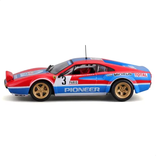 Miniatura 6 de Bburago Ferrari Racing 308 GTB (1982) Super Car - Escala 1:43 - Increíblemente detallada réplica de fundición a presión modelo coleccionable