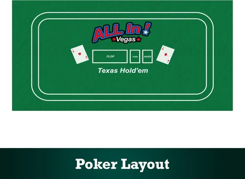 Miniatura 8 de STERLING Games Poker Blackjack Craps - Tapete de fieltro de 72 x 36 pulgadas, doble cara para casino estilo casino, mesa de juegos en casa, cubierta