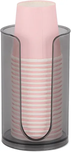 Miniatura 8 de Dispensador de tazas de baño LoveBB, soporte para tazas de papel desechables pequeñas de 3 oz-5 oz para enjuague/enjuague bucal en tocadores