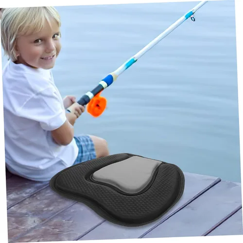 Miniatura 6 de INOOMP Cojín de kayak para asiento de canoa, asiento de remo para asiento de remo, alfombrilla de barco Eva