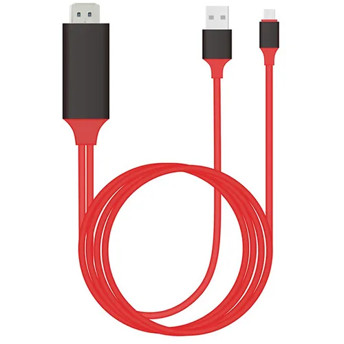 Miniatura 8 de PRO USB-C HDMI funciona para Xiaomi Poco X3 Pro a 4k con puerto de alimentación, cable de 6 pies a 2160p a 60Hz, cable de 6 pies/6.6 ft Gris