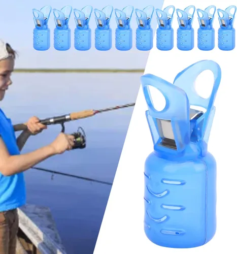 Miniatura 7 de Alomejor Funda para anzuelos de pesca, material EVA, capó protector, ligero, portátil, fácil de abrir y cerrar, paquete de 10