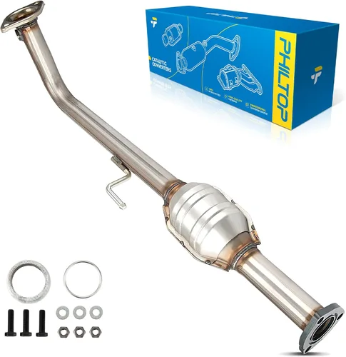 Miniatura 34 de PHILTOP Kit de convertidor catalítico de alto flujo apto para 2001-2005 Civic 1.7L DX/GX/HX/LX/LX Special Edition/Value Package (modelos execept EX)