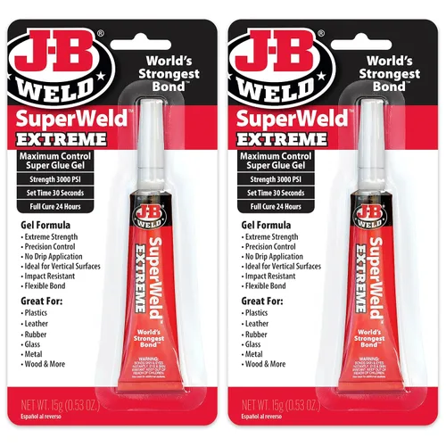 Miniatura 9 de J-B Weld SuperWeld Extreme Superpegamento - 15 g
