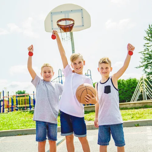 Miniatura 5 de 12 juegos de llaveros acrílicos de baloncesto en blanco, kit de bricolaje con tema de baloncesto a granel de 1.6 x 0.8 pulgadas, llavero acrílico