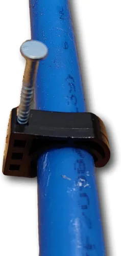 Miniatura 2 de XFITTING J abrazaderas para 1/2" Pex, cobre, tubos de CPVC ect. Talones de tubo con clavo, 26-4-2 (50)