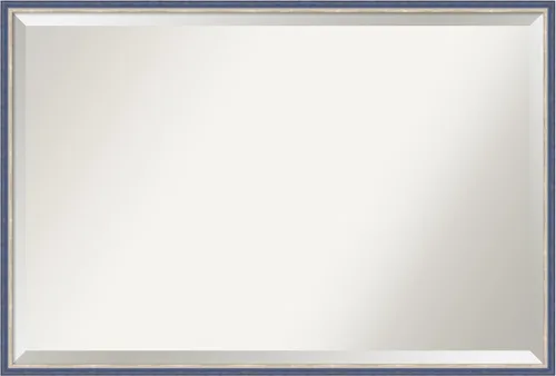 Miniatura 10 de Amanti Art Theo - Espejo de pared negro de 21 x 17 pulgadas, espejo rectangular estrecho de baño para decoración de pared de sala de estar, marco