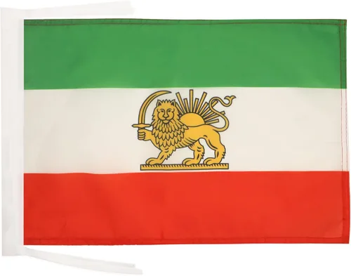 Miniatura 1088 de Bandera de México AZ FLAG, 45.7 x 30.5 cm, con cordones - Pequeñas banderas mexicanas de 30 x 45 cm - Bandera de 45.7 x 30.5 cm