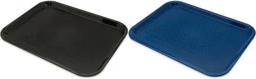 Miniatura 9 de Carlisle FoodService - Bandejas de cafetería negras y naranjas (17.87 x 14 x 0.98 pulgadas)