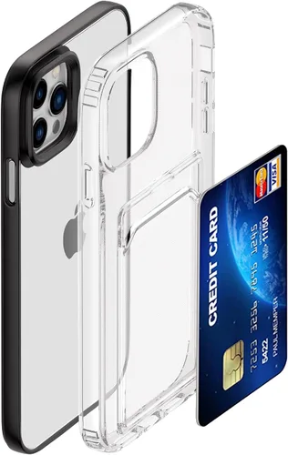 Miniatura 9 de ZCDAYE Funda para iPhone 13 Pro Max, iPhone 13 Pro Max (6.7 pulgadas) Funda con tarjetero y funda transparente de TPU suave a prueba de golpes
