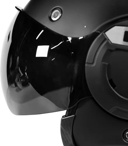 Miniatura 3 de ILM - Visera teñida para casco modular de motocicleta para adultos, hombres, ATV UTV con protector de barbilla reversible de 180° DOT modelo -B707