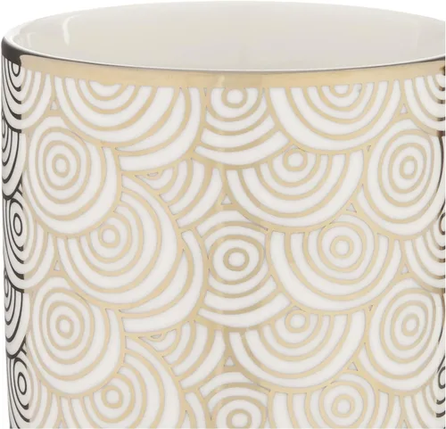 Miniatura 7 de Tazas bañadas en oro mosaico, juego de 6