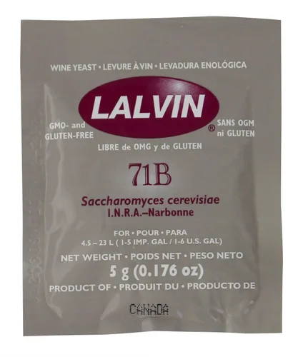 Miniatura 2 de Lalvin 71B-1122 Levadura (Тhree Pаck)