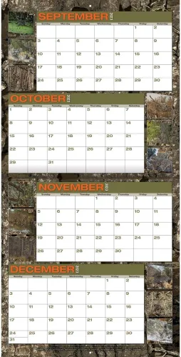 Miniatura 5 de TURNER LICENSING Realtree Hidden Hunter - Calendario de pared de 12 x 12 pulgadas (24998012062)