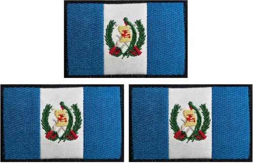 Miniatura 18 de JAVD Paquete de 3 parches de bandera de Honduras para sombreros, bolsas tácticas, chaquetas, parche de ropa transparente