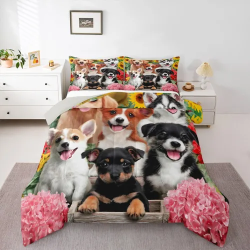Miniatura 12 de Edredón de videojuegos para niños y adolescentes, juego de ropa de cama individual, juego de edredón para niños y jugadores, decoración del hogar