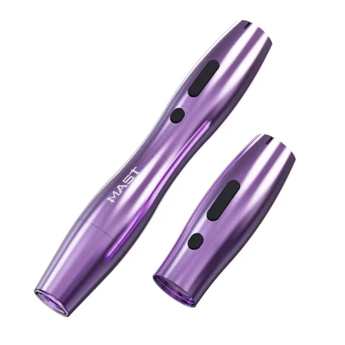 Miniatura 14 de Mast Tattoo P20 Máquina de bolígrafo de tatuaje inalámbrico Pistola de tatuaje giratoria Pantalla digital ligera Marco delgado para mujeres Aritst