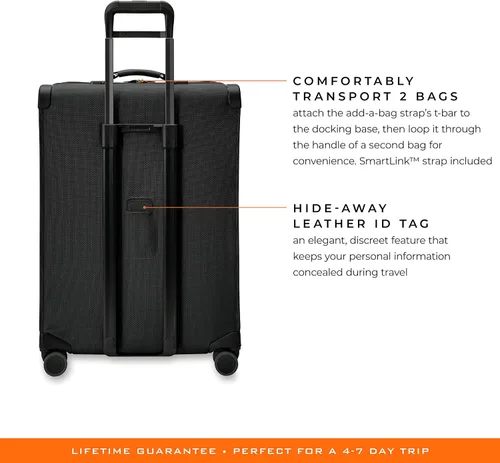 Miniatura 7 de Briggs & Riley Spinner, Negro, 29-inch Baseline Large Expandable, Briggs & Riley Spinners de línea base
